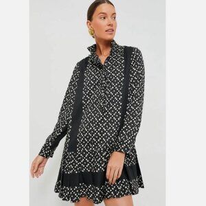 Tuckernuck Black Geo Tate Dress